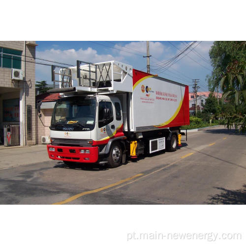 Caminhão de catering para aeroporto